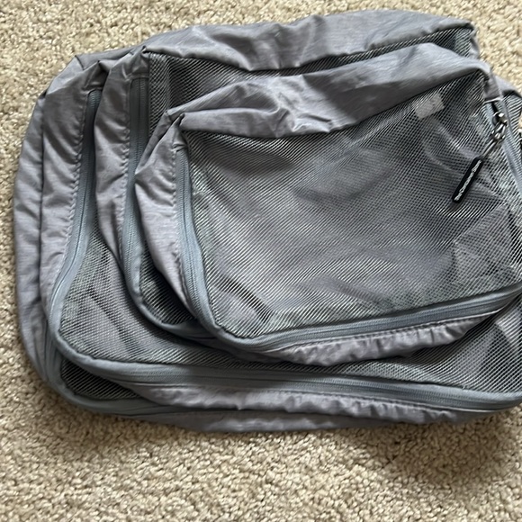 The Container Store Packable Cubes. 2 Large, 1 Medium, 1 Small - Picture 2 of 3